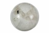 .9" Polished Rainbow Moonstone Sphere  - Photo 3
